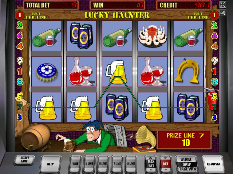 Игровой автомат «Lucky Haunter» в казино Вулкан