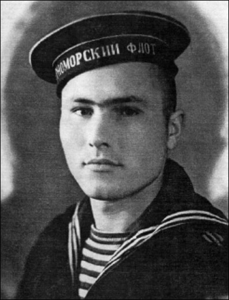 В.М. Шукшин — матрос Черноморского флота. 1949 г.