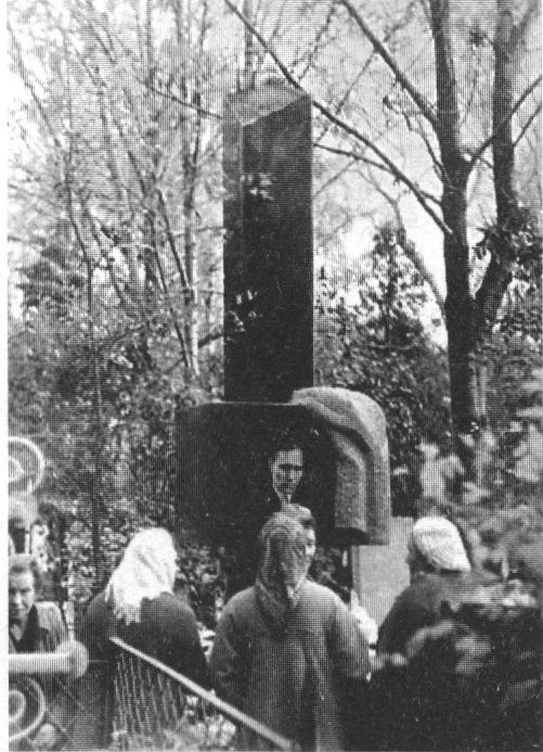 На Новодевичьем кладбище, у могилы Василия Шукшина