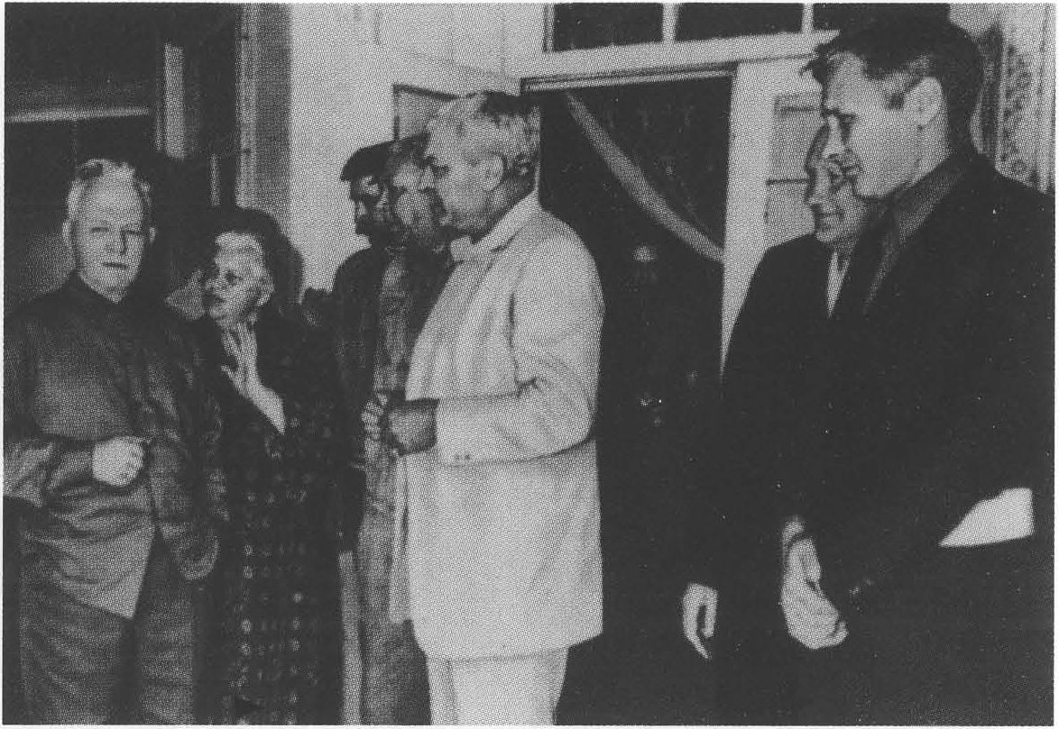 На встрече с М. Шолоховым в станице Вешенской. 1974